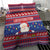 Liechtenstein Christmas Bedding Set Frohe Weihnachten Der Weihnachtsmann - Wonder Print Shop