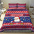 Liechtenstein Christmas Bedding Set Frohe Weihnachten Der Weihnachtsmann - Wonder Print Shop