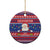 Liechtenstein Christmas Ceramic Ornament Frohe Weihnachten Der Weihnachtsmann - Wonder Print Shop