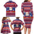 Liechtenstein Christmas Family Matching Long Sleeve Bodycon Dress and Hawaiian Shirt Frohe Weihnachten Der Weihnachtsmann - Wonder Print Shop