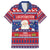 Liechtenstein Christmas Family Matching Puletasi and Hawaiian Shirt Frohe Weihnachten Der Weihnachtsmann - Wonder Print Shop