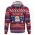 Liechtenstein Christmas Hoodie Frohe Weihnachten Der Weihnachtsmann - Wonder Print Shop