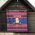 Liechtenstein Christmas Quilt Frohe Weihnachten Der Weihnachtsmann - Wonder Print Shop