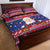 Liechtenstein Christmas Quilt Bed Set Frohe Weihnachten Der Weihnachtsmann - Wonder Print Shop