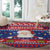 Liechtenstein Christmas Round Carpet Frohe Weihnachten Der Weihnachtsmann