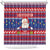 Liechtenstein Christmas Shower Curtain Frohe Weihnachten Der Weihnachtsmann