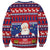 Liechtenstein Christmas Sweatshirt Frohe Weihnachten Der Weihnachtsmann - Wonder Print Shop