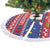 Liechtenstein Christmas Tree Skirt Frohe Weihnachten Der Weihnachtsmann - Wonder Print Shop