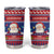 Liechtenstein Christmas Tumbler Cup Frohe Weihnachten Der Weihnachtsmann - Wonder Print Shop