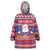 Liechtenstein Christmas Wearable Blanket Hoodie Frohe Weihnachten Der Weihnachtsmann