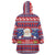 Liechtenstein Christmas Wearable Blanket Hoodie Frohe Weihnachten Der Weihnachtsmann