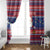 Liechtenstein Christmas Window Curtain Frohe Weihnachten Der Weihnachtsmann - Wonder Print Shop