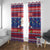 Liechtenstein Christmas Window Curtain Frohe Weihnachten Der Weihnachtsmann - Wonder Print Shop