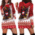 Personalized Austria Christmas Eagle Hoodie Dress Frohe Weihnachten - Wonder Print Shop