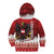 Personalized Austria Christmas Eagle Kid Hoodie Frohe Weihnachten - Wonder Print Shop