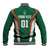 Custom Saudi Arabia Cricket Baseball Jacket TeamSaudi Go Champions - Wonder Print Shop