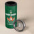 Custom Saudi Arabia Cricket 4 in 1 Can Cooler Tumbler TeamSaudi Go Champions - Wonder Print Shop