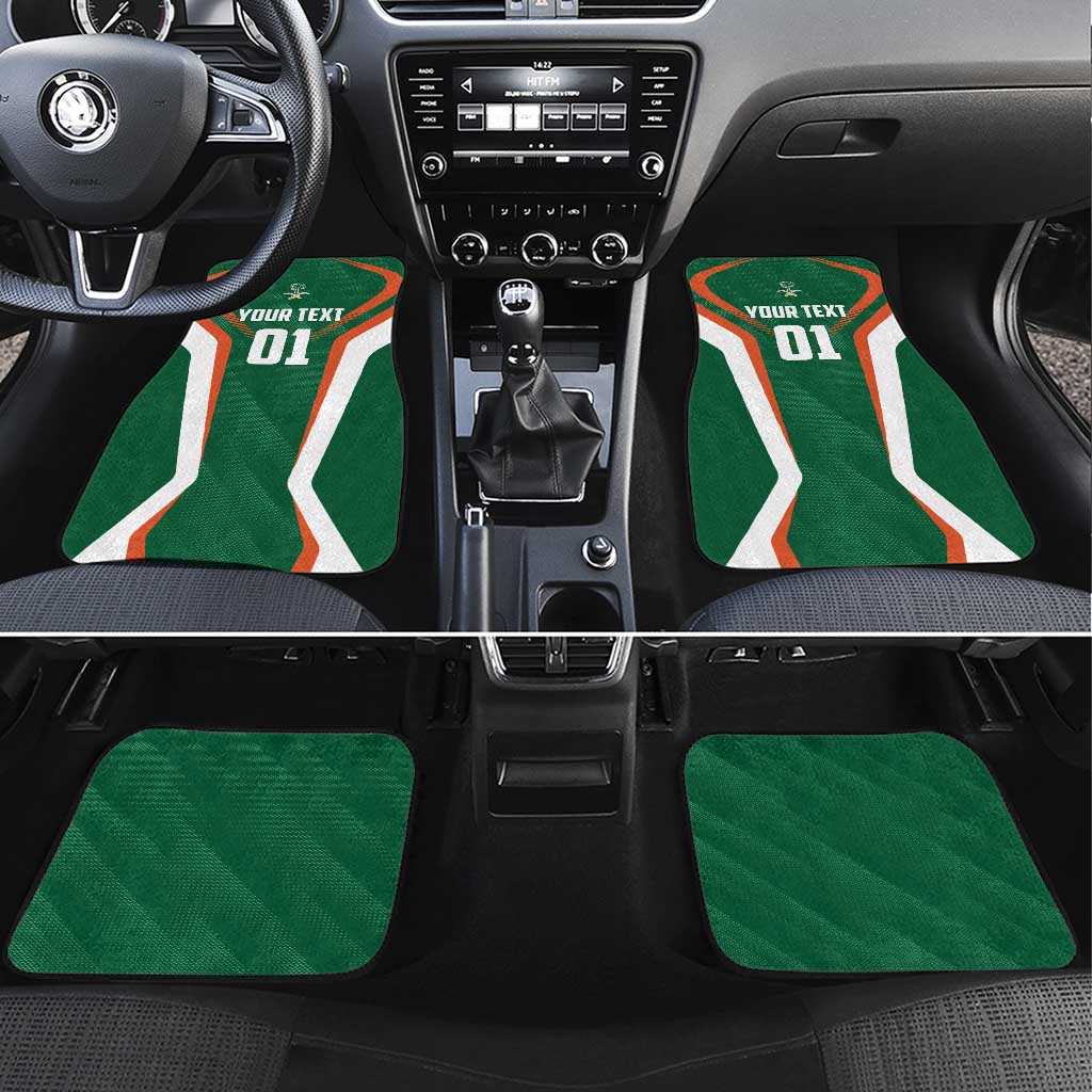 Saudi Arabia Cricket Car Mats TeamSaudi Go Champions - Wonder Print Shop