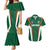 Custom Saudi Arabia Cricket Couples Matching Mermaid Dress and Hawaiian Shirt TeamSaudi Go Champions - Wonder Print Shop