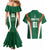 Custom Saudi Arabia Cricket Couples Matching Mermaid Dress and Hawaiian Shirt TeamSaudi Go Champions - Wonder Print Shop