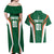 Custom Saudi Arabia Cricket Couples Matching Off Shoulder Maxi Dress and Hawaiian Shirt TeamSaudi Go Champions - Wonder Print Shop