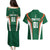 Custom Saudi Arabia Cricket Couples Matching Puletasi and Hawaiian Shirt TeamSaudi Go Champions - Wonder Print Shop