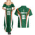 Custom Saudi Arabia Cricket Couples Matching Summer Maxi Dress and Hawaiian Shirt TeamSaudi Go Champions - Wonder Print Shop