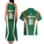 Custom Saudi Arabia Cricket Couples Matching Tank Maxi Dress and Hawaiian Shirt TeamSaudi Go Champions - Wonder Print Shop