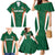 Custom Saudi Arabia Cricket Family Matching Mermaid Dress and Hawaiian Shirt TeamSaudi Go Champions - Wonder Print Shop