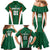 Custom Saudi Arabia Cricket Family Matching Mermaid Dress and Hawaiian Shirt TeamSaudi Go Champions - Wonder Print Shop