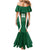 Custom Saudi Arabia Cricket Family Matching Mermaid Dress and Hawaiian Shirt TeamSaudi Go Champions - Wonder Print Shop