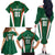 Custom Saudi Arabia Cricket Family Matching Off The Shoulder Long Sleeve Dress and Hawaiian Shirt TeamSaudi Go Champions - Wonder Print Shop