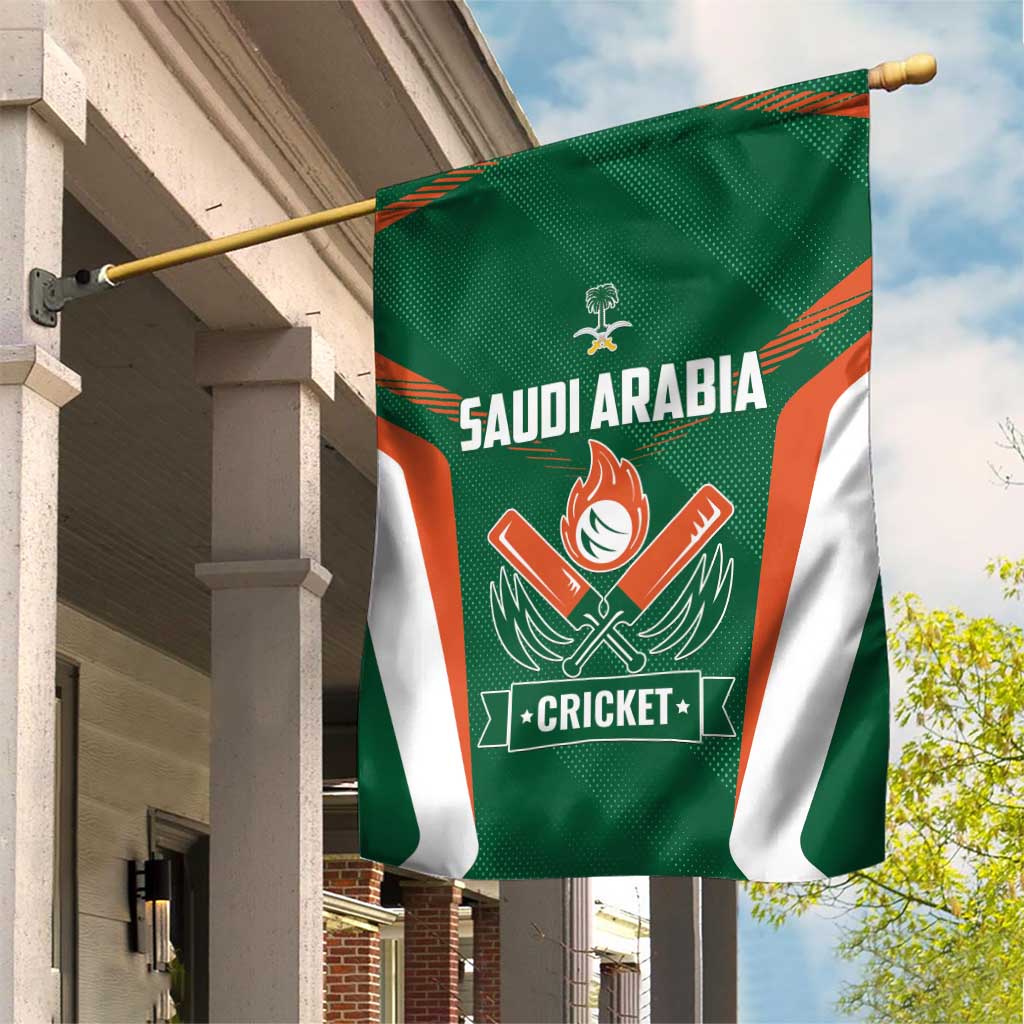 Saudi Arabia Cricket Garden Flag TeamSaudi Go Champions - Wonder Print Shop