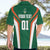 Custom Saudi Arabia Cricket Hawaiian Shirt TeamSaudi Go Champions - Wonder Print Shop