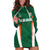 Custom Saudi Arabia Cricket Hoodie Dress TeamSaudi Go Champions - Wonder Print Shop