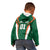 Custom Saudi Arabia Cricket Kid Hoodie TeamSaudi Go Champions - Wonder Print Shop