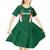 Custom Saudi Arabia Cricket Kid Short Sleeve Dress TeamSaudi Go Champions - Wonder Print Shop