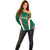 Custom Saudi Arabia Cricket Off Shoulder Sweater TeamSaudi Go Champions