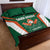 Saudi Arabia Cricket Quilt Bed Set TeamSaudi Go Champions - Wonder Print Shop