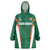 Custom Saudi Arabia Cricket Wearable Blanket Hoodie TeamSaudi Go Champions - Wonder Print Shop