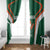 Saudi Arabia Cricket Window Curtain TeamSaudi Go Champions - Wonder Print Shop