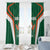 Saudi Arabia Cricket Window Curtain TeamSaudi Go Champions - Wonder Print Shop