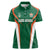 Custom Saudi Arabia Cricket Women Polo Shirt TeamSaudi Go Champions - Wonder Print Shop