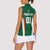 Custom Saudi Arabia Cricket Women Sleeveless Polo Shirt TeamSaudi Go Champions - Wonder Print Shop