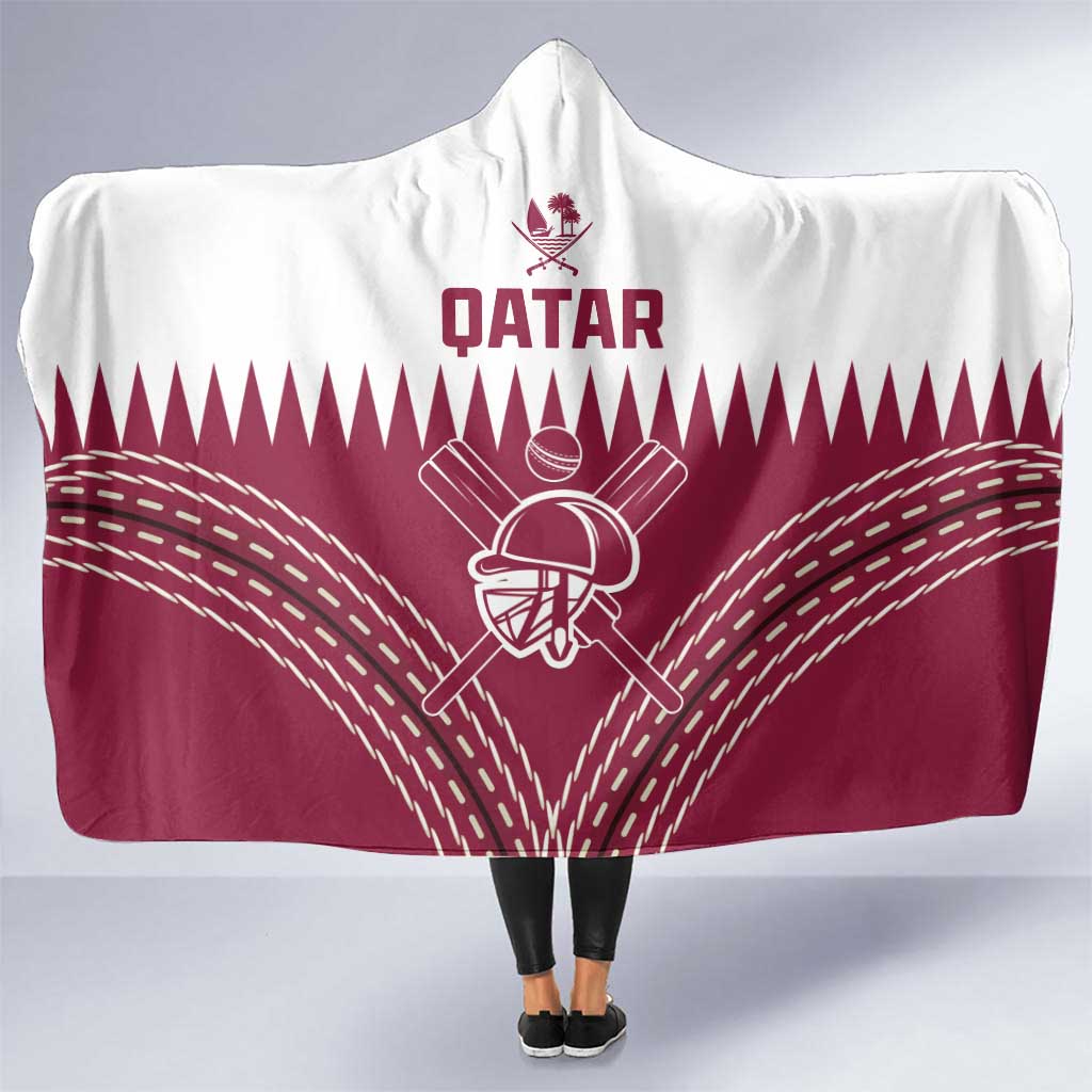 Qatar Cricket Hooded Blanket Come On Boys LT01