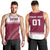 Custom Qatar Cricket Men Tank Top Come On Boys