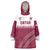 Custom Qatar Cricket Wearable Blanket Hoodie Come On Boys