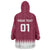 Custom Qatar Cricket Wearable Blanket Hoodie Come On Boys