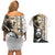 Martin Luther King Jr Day Couples Matching Off Shoulder Short Dress and Hawaiian Shirt MLK His Dream Still Matters - Wonder Print Shop