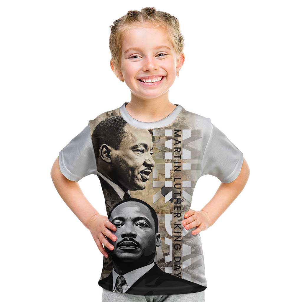 Martin Luther King Jr Day Kid T Shirt MLK His Dream Still Matters - Wonder Print Shop